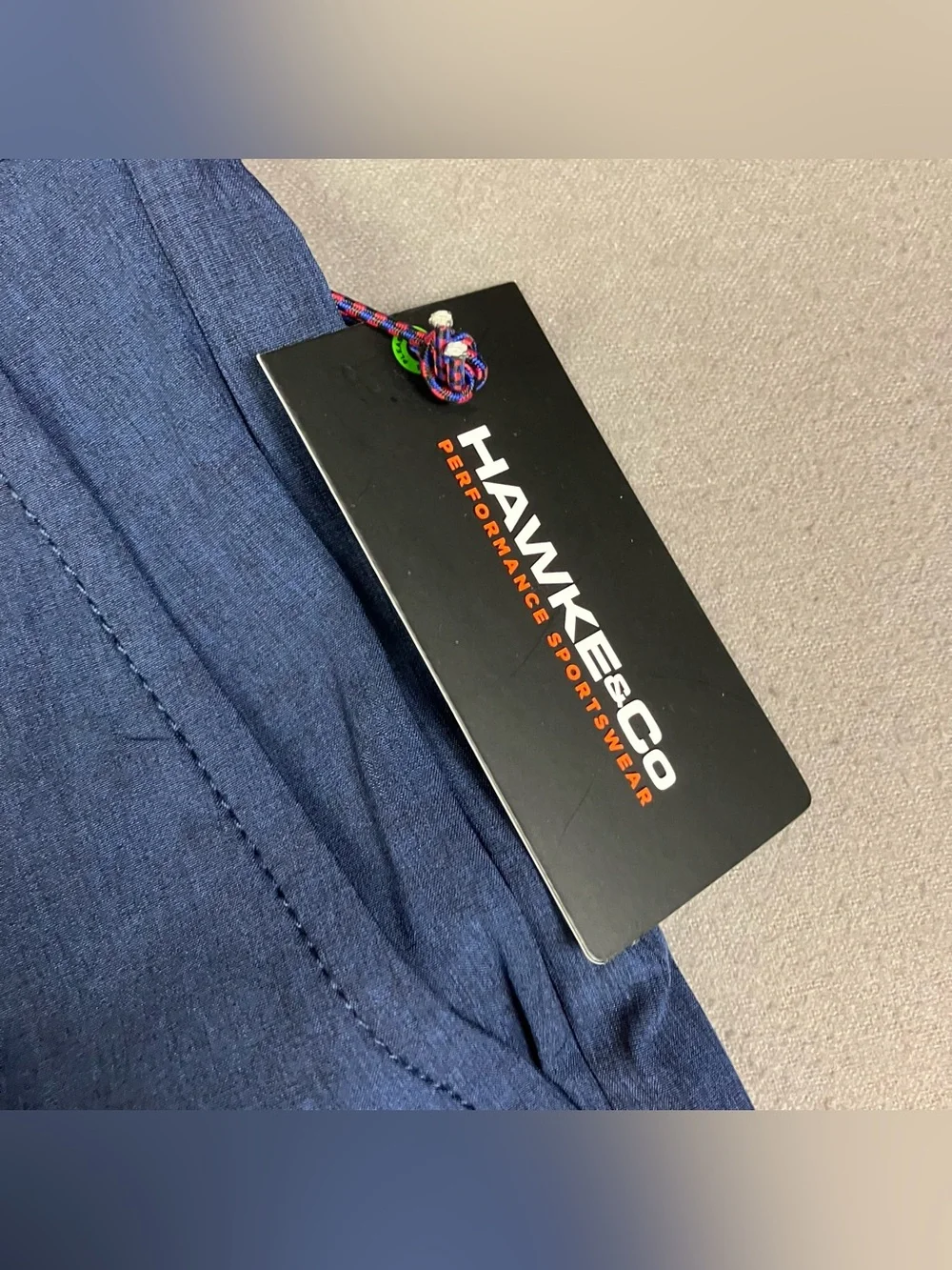 Hawke & Co. Men’s Size 30 Stretch Hybrid Performance Shorts Navy Blue NWT!